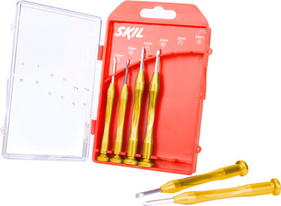 

Skil Skil 6 Piece Precision Screwdriver Set (Yellow)(Yellow)