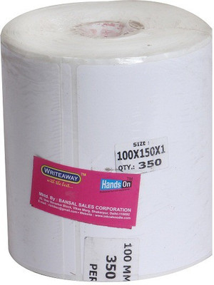 

Writeaway Barcode Label 350 pcs 100x150x1 mm Office Set(White)