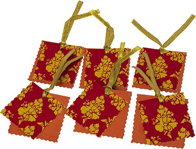 

HANDMAZE Gifting Tags Office Set(Orange, Yellow)