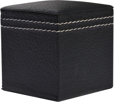 

State of the Art Contrast Stitch leatherette Paper Weights(Set Of 1, Black)