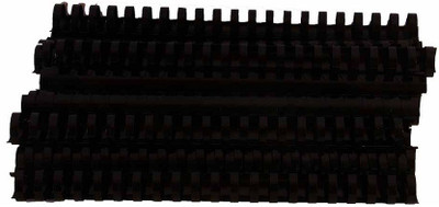 

HANDSON Binding Gum 21 Loops Plastic 22mm Black (Pack Of 50) Office Set(Black)