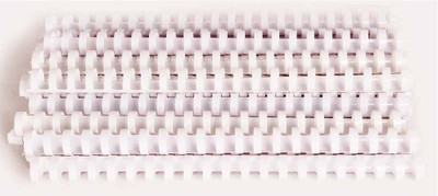 

HANDSON Binding Gum 21 Loops Plastic 18mm White (Pack of 100) Office Set(White)