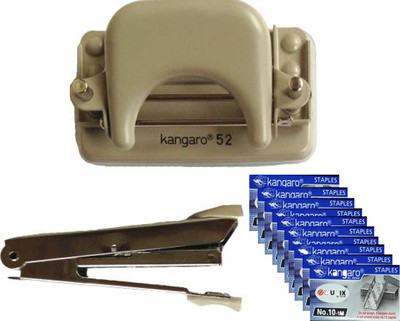 

Kangaro No 10 Office Set(Silver, Blue, Off White)