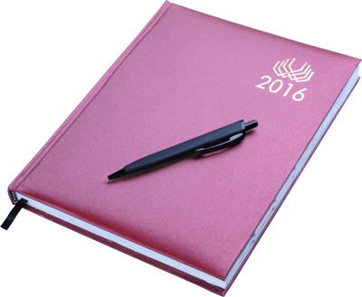 

COI B5 Diary(Pink DiarY, Pink Metallic, Pack of 2)