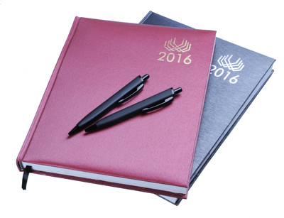 

COI Metallic Finish Diary Office Set(Pink, Grey)