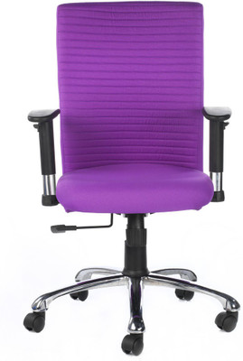 

Bluebell Verve II Midback Fabric Office Arm Chair(Purple)