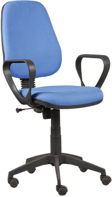 

Parin Fabric Office Arm Chair(Blue)