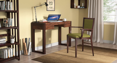 Buy Urban Ladder Aurelio Fabric Office Arm Chair(Green) on