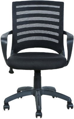 

Parin Leatherette Office Arm Chair(Black)