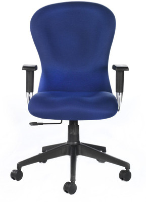 

Bluebell Velox MidBack Fabric Office Arm Chair(Blue)