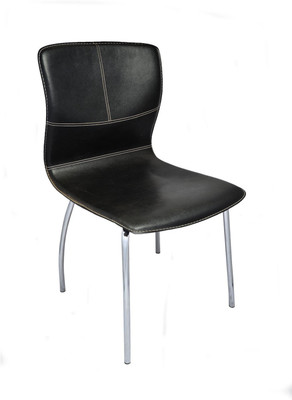 

Darla Interiors Leatherette Office Arm Chair(Black)
