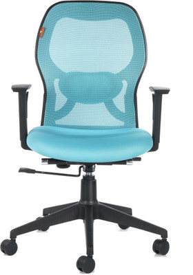

Bluebell Kruz I Mid Back Fabric Office Arm Chair(Blue)