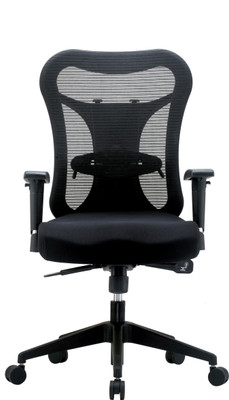 

Bluebell Kruz Mid Back Fabric Office Arm Chair(Black)