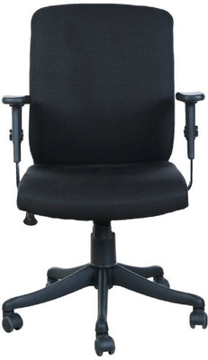 

Parin Leatherette Office Arm Chair(Black)