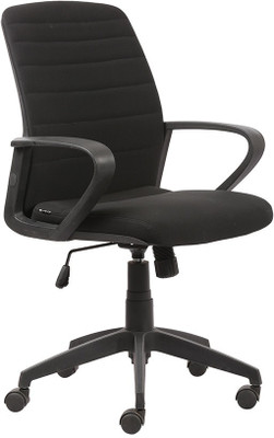 

Parin Fabric Office Arm Chair(Black)