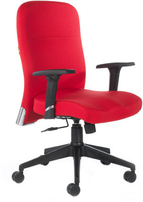 

Bluebell Supremo High Back Synthetic Fiber Office Arm Chair(Red)