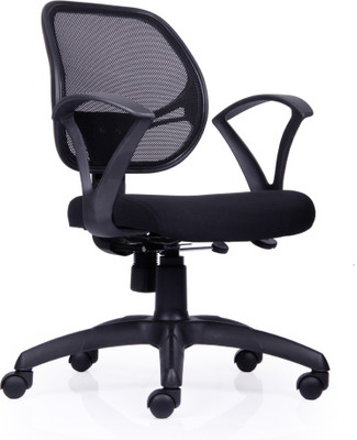 

Durian Magic Fabric Office Arm Chair(Black)