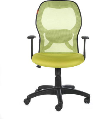 

Bluebell Kruz I Mid Back Fabric Office Arm Chair(Green)