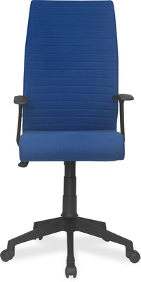 

Nilkamal Thames Fabric Office Arm Chair(Blue)
