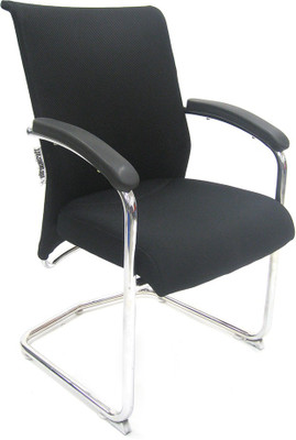 

Chromecraft Fabric Office Arm Chair(Blue)