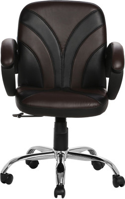 

VJ Interior Leatherette Office Arm Chair(Multicolor)