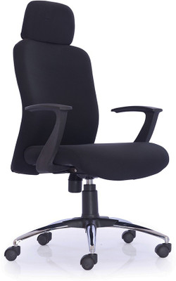 

Durian Oxford-Hb-Black Fabric Office Arm Chair(Black)