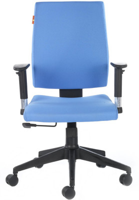 

Bluebell Eleganz MidBack Fabric Office Arm Chair(Blue)