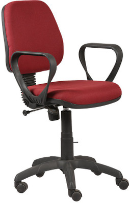 

Parin Fabric Office Arm Chair(Red)