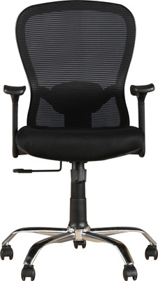 

HomeTown PARIS Leatherette Office Arm Chair(Black)