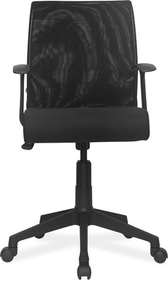 

Nilkamal Thames Synthetic Fiber Office Arm Chair(Black)