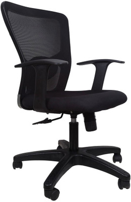 Study Room Furnitures Online Price List Offers India 50 Hetal Enterprises Fabric Office Arm Chair Black