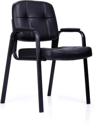 

Durian ANJIS/32002 Leatherette Office Visitor Chair(Black)