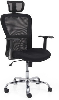 

Urban Ladder Venturi Leatherette Study Arm Chair(Black)