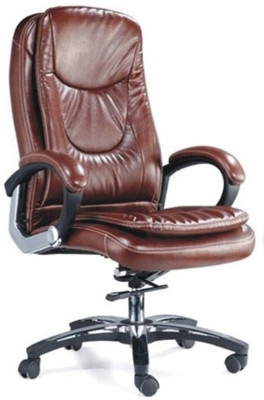 

Adiko Leatherette Office Arm Chair(Brown)