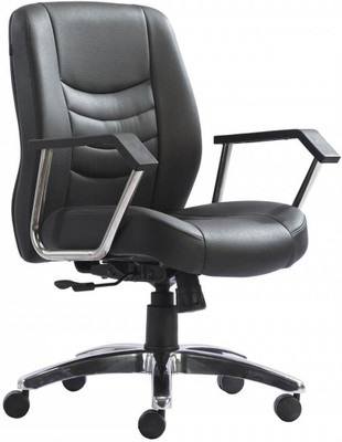 

HOF ELDO 432 N Premium Synthetic Fiber Office Arm Chair(Black)