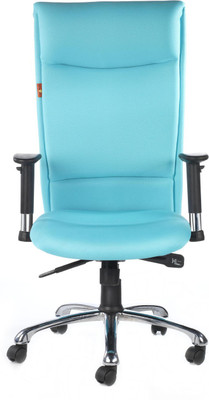 

Bluebell Harmony High Back Leatherette Office Arm Chair(Blue)