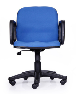 Durian Decent/MB Fabric Office Arm Chair(Blue)
