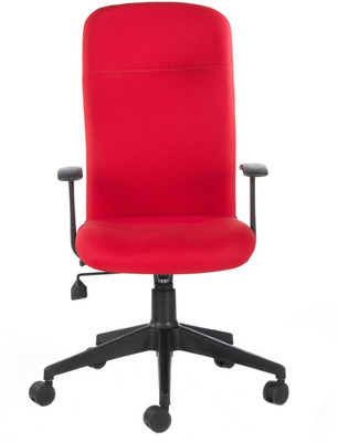 

Bluebell Equss High Back Fabric Office Arm Chair(Red)