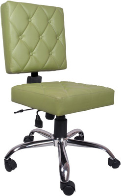 

VJ Interior Leatherette Office Arm Chair(Green)