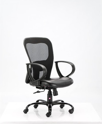 

HOF oliviya 3005 Student Leatherette Office Arm Chair(Black)