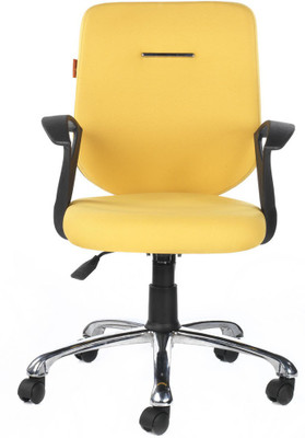 

Bluebell Ebuzz MidBack Fabric Office Arm Chair(Yellow)