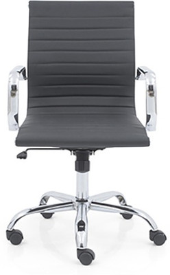 

Urban Ladder Charles 2 Axis Fabric Office Arm Chair(Black)