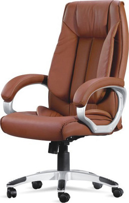 

Adiko Leatherette Office Arm Chair(Brown)
