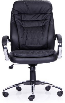 

Durian Poise/HB Leatherette Office Arm Chair(Black)
