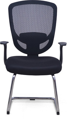 

@home by Nilkamal Matrix Fabric Office Arm Chair(Black)