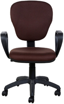 

Parin Fabric Office Arm Chair(Brown)