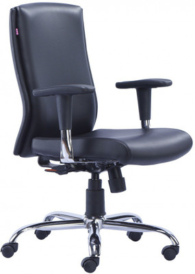 

HOF MARCO 1006 M Professional Synthetic Fiber Office Arm Chair(Black)