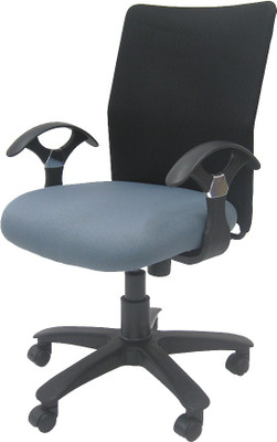 

Chromecraft Fabric Office Arm Chair(Grey)