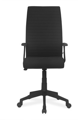 

Nilkamal Thames Leatherette Office Arm Chair(Black)