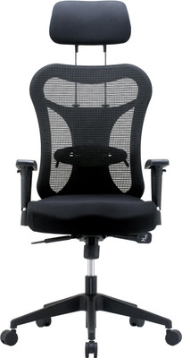 

Bluebell Kruz Fabric Office Arm Chair(Black)